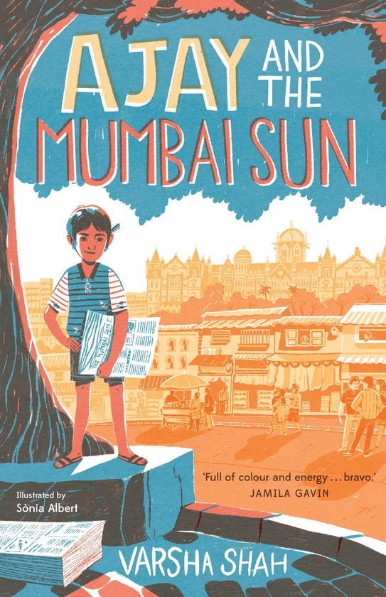 Паперова книга «Ajay and the Mumbai Sun», автор Варша Шах - фото №1