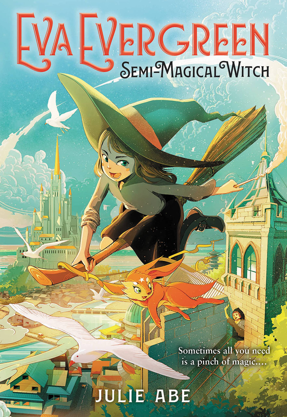 Бумажная книга «Eva Evergreen, Semi-Magical Witch», автор Джули Абэ - фото №1