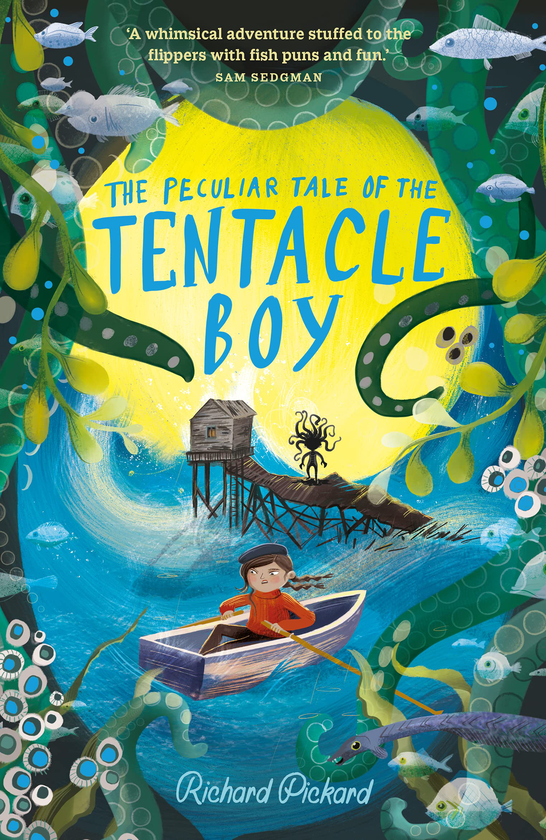 Паперова книга «The Peculiar Tale of the Tentacle Boy», автор Річард Пікард - фото №1