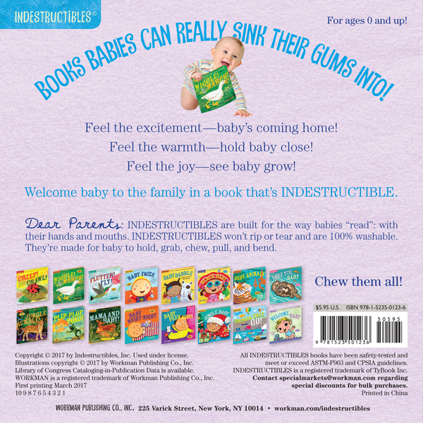 Бумажная книга «Indestructibles. Welcome, Baby!» - фото №1