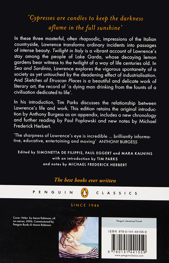 Паперова книга «D. H. Lawrence and Italy», автор Д. Х. Лоуренс - фото №1