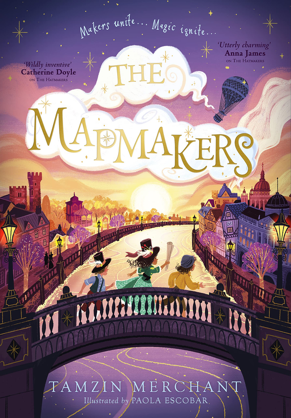 Паперова книга «The Mapmakers», автор Тамзін Мерчант - фото №1