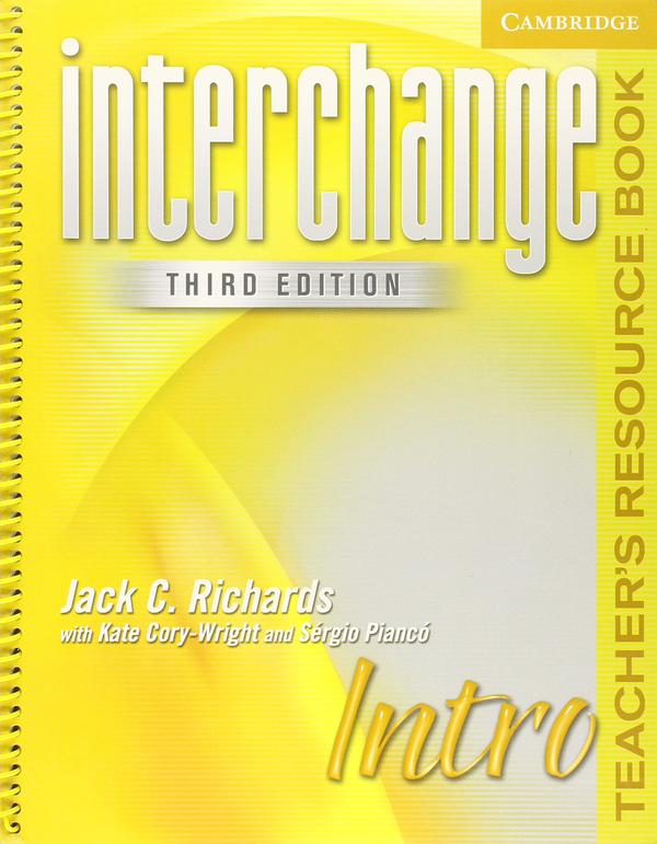 [object Object] «Interchange Intro. Teacher's Resource Book», автор Джек С. Річардс - фото №1