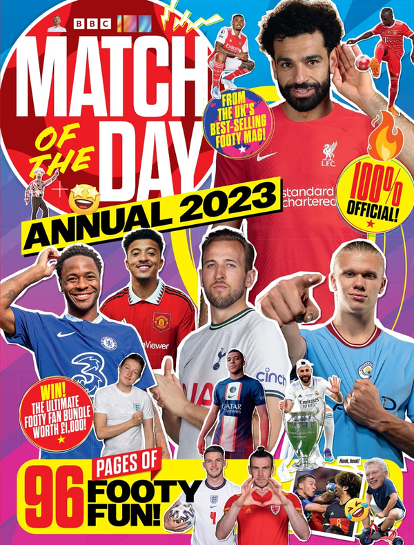 Бумажная книга «Match of the Day Annual 2023» - фото №1