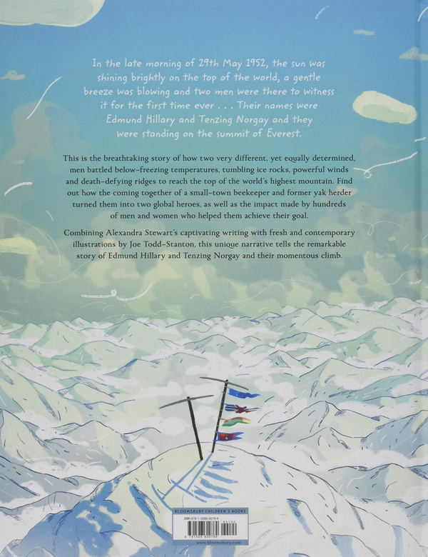 Бумажная книга «Everest: The Remarkable Story of Edmund Hillary and Tenzing Norgay», автор Александра Стюарт - фото №1