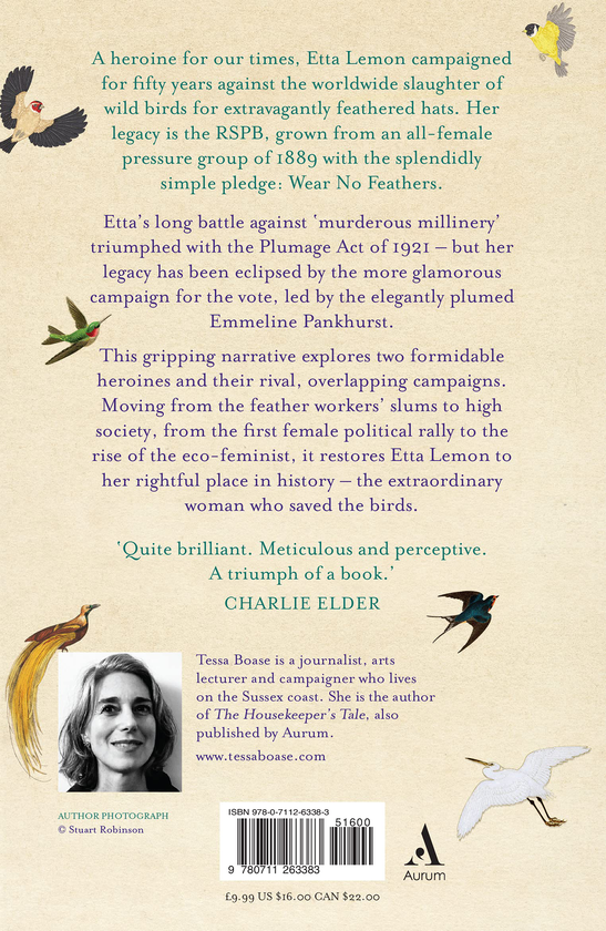 Бумажная книга «Etta Lemon. The Woman Who Saved the Birds», автор Тесса Боазе - фото №1