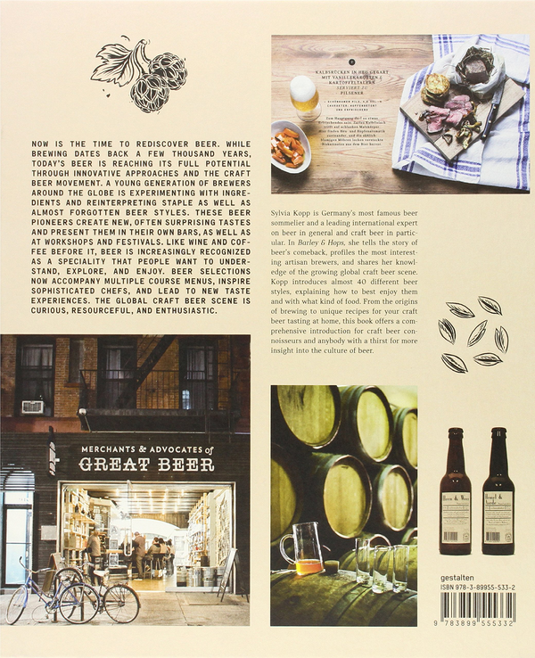 Бумажная книга «Barley & Hops. The Craft Beer Book», автор Сильвия Копп - фото №1
