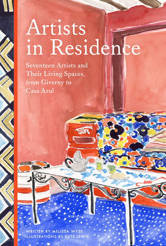 Бумажная книга «Artists in Residence: Seventeen Artists and Their Living Spaces, from Giverny to Casa Azul», автор Мелисса Вайс - фото №1