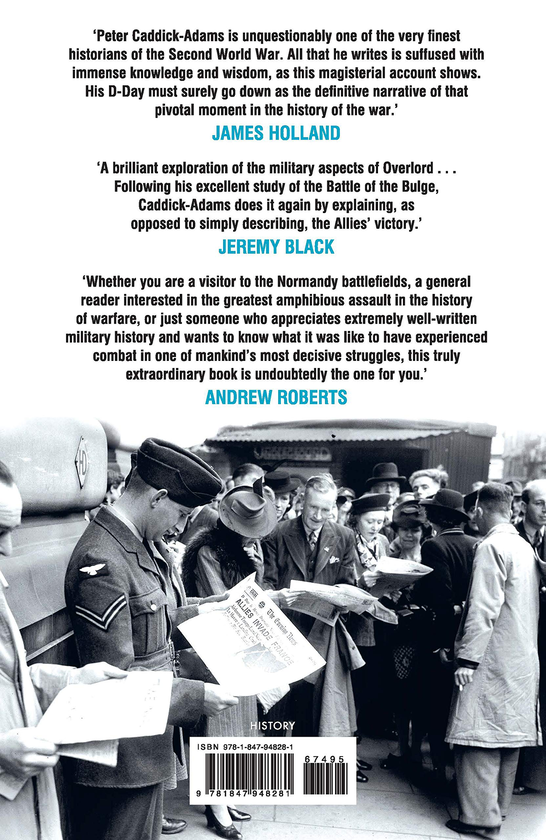 Бумажная книга «Sand and Steel: A New History of D-Day», автор Питер Каддик-Адамс - фото №1