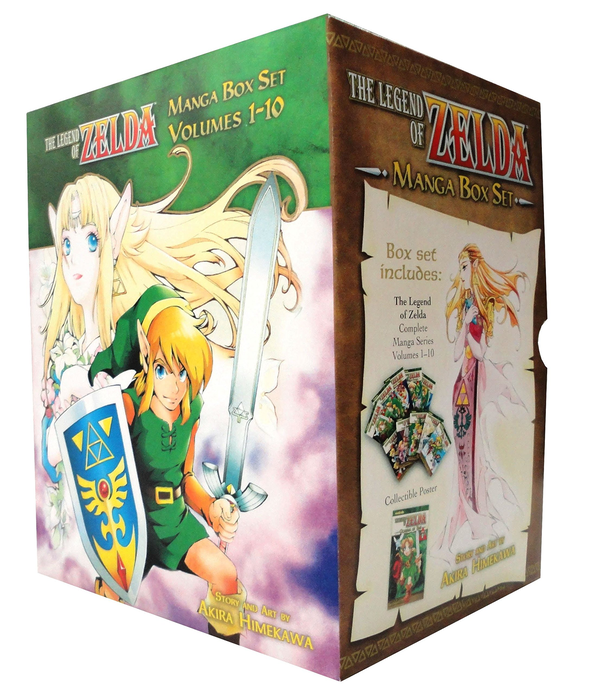 Бумажная книга «The Legend of Zelda Complete Box Set», автор Акира Химекава - фото №1