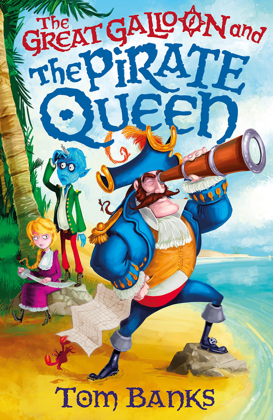 Бумажная книга «The Great Galloon and the Pirate Queen», автор Том Бэнкс - фото №1