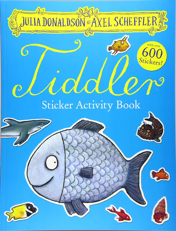 [object Object] «The Tiddler Sticker Activity Book», автор Джулия Дональдсон - фото №2 - миниатюра