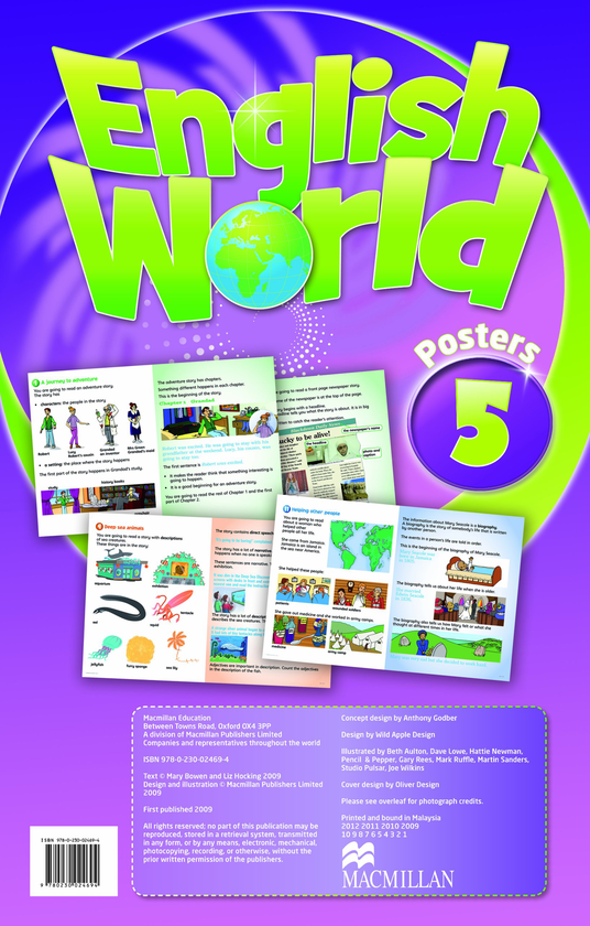 Бумажная книга «English World 5 Poster», автор Лиз Хокинг - фото №1