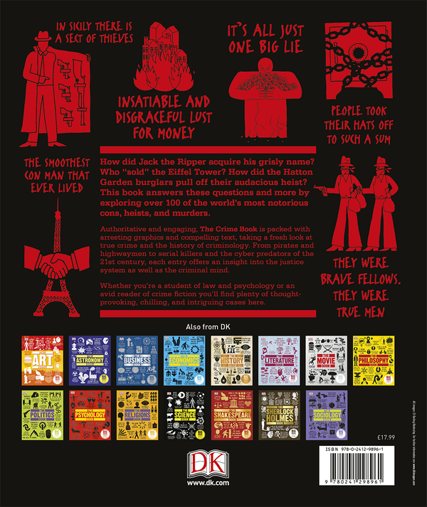 Бумажная книга «The Crime Book» - фото №1