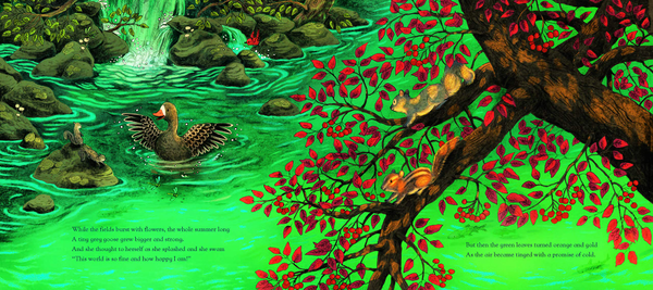 Паперова книга «Little Goose's Autumn», автор Еллі Вуллард - фото №1