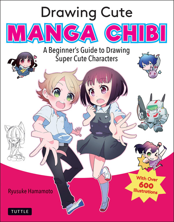 Паперова книга «Drawing Cute Chibi Manga», авторів Мосоко Міяцукі, Цубура Кадомару, Рюсуке Хамамото - фото №1
