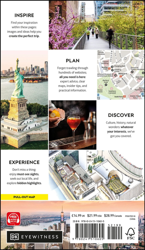 Бумажная книга «New York City» - фото №1