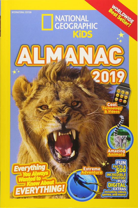 Паперова книга «National Geographic Kids Almanac 2019 International Edition» - фото №1