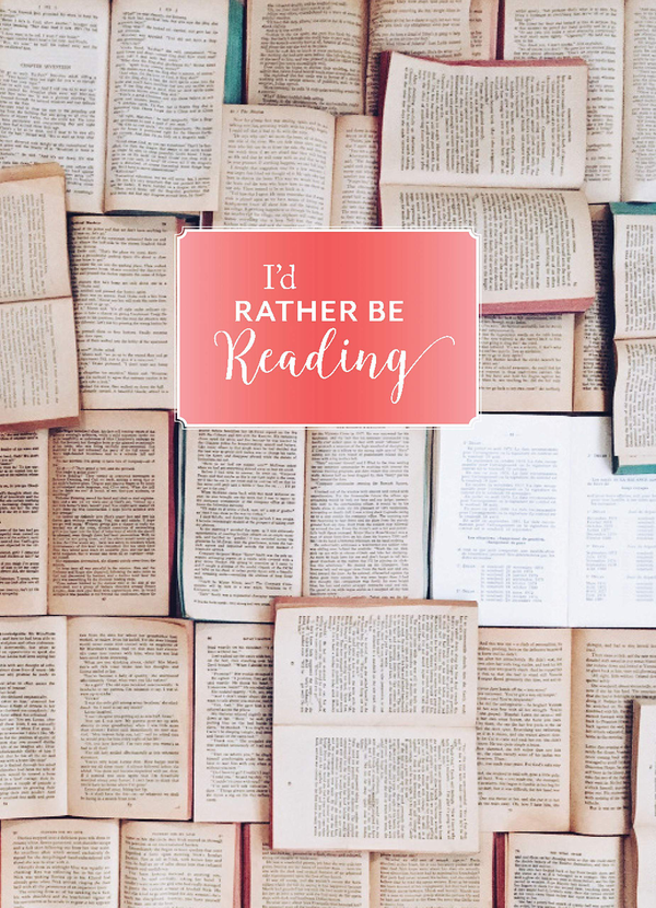 Бумажная книга «I'd Rather Be Reading », автор Гвиневер де ла Мар - фото №1