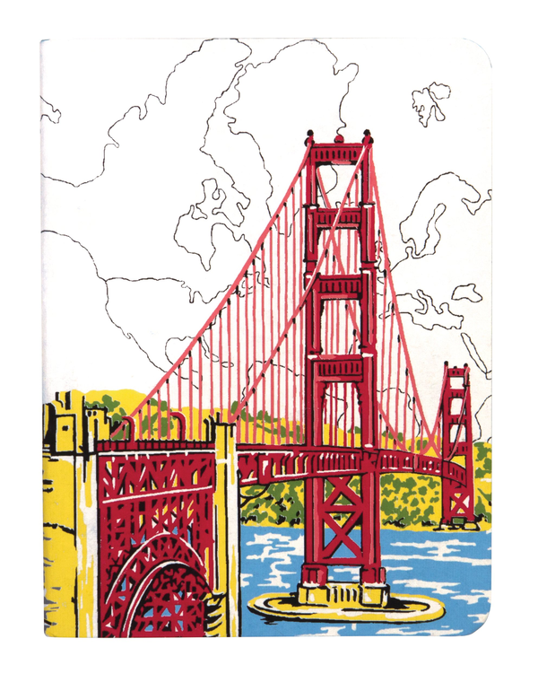 Бумажная книга «Handmade Journal: San Francisco Golden Gate» - фото №1