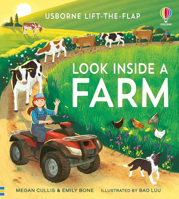 Паперова книга «Look Inside a Farm», авторів Эмілі Боун, Меган Калліс - фото №1