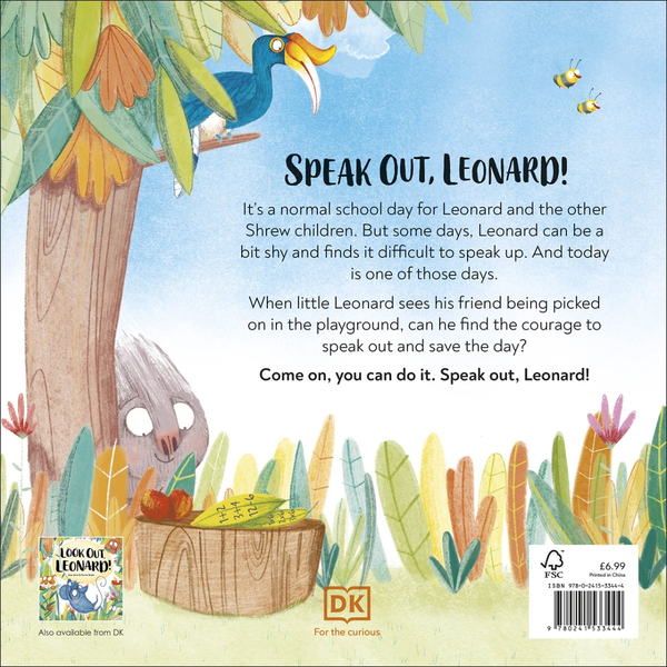 Паперова книга «Speak Out, Leonard!», автор Джессі Джеймс - фото №1