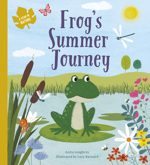 Паперова книга «Frog’s Summer Journey», автор Аніта Лоурі - фото №1