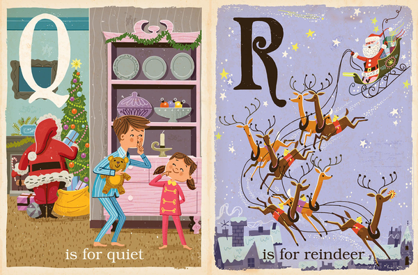 Бумажная книга «S Is for Santa. A Christmas Alphab», автор Грег Папроцки - фото №1