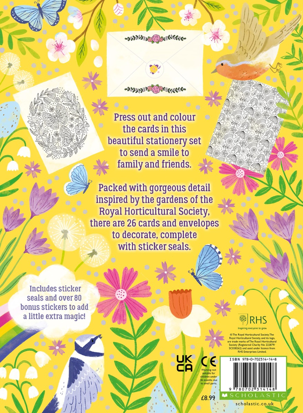 Бумажная книга «The Springtime Garden Cards and Envelopes», автор Таяба Хан - фото №1