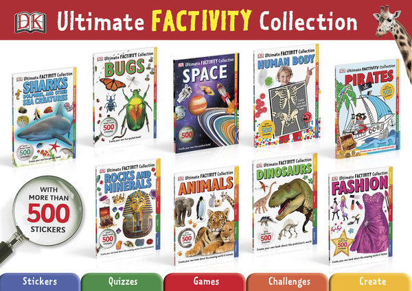 Бумажная книга «Sharks, Dolphins and Other Sea Creatures Ultimate Factivity Collection. Create your own Fun-packed Book!» - фото №1