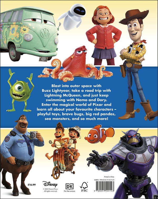 [object Object] «Disney Pixar Character Encyclopedia Updated and Expanded», автор Шари Ласт - фото №2 - миниатюра