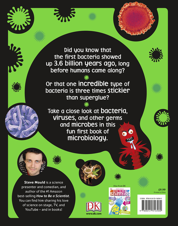Паперова книга «The Bacteria Book», автор Стів Молд - фото №1
