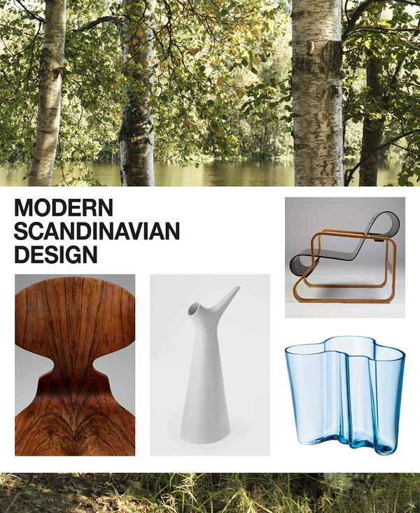 Паперова книга «Modern Scandinavian Design», авторів Пітер Філл,  Шарлотта Філл, Магнус Енглунд - фото №1