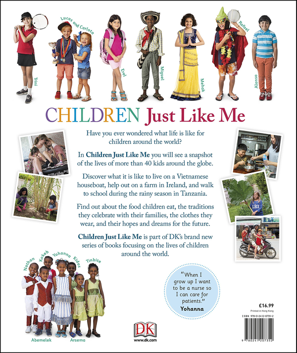 Бумажная книга «Children Just Like Me» - фото №1