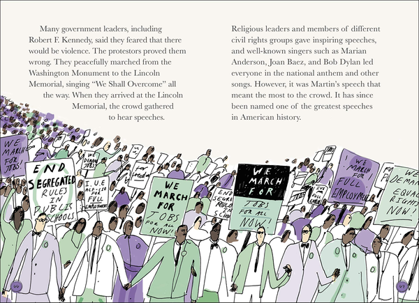 Бумажная книга «Martin Luther King Jr», автор Лори Калховен - фото №1
