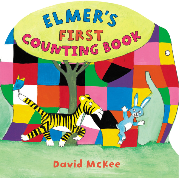 Паперова книга «Elmer's First Counting Book », автор Девід Маккі - фото №1