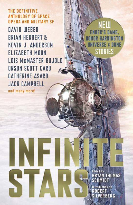 [object Object] «Infinite Stars», авторів Елізабет Мун, Девід Вебер, Брайан Герберт, Кевін Дж. Андерсон, Роберт Сильверберг, Брайан Томас Шмідт - фото №1