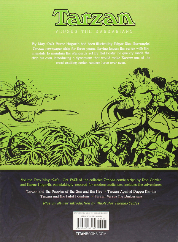 Паперова книга «Tarzan. Versus The Barbarians. Volume 2», автор Дон Гарден - фото №1