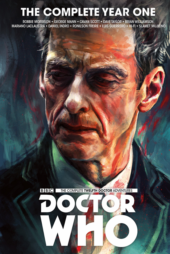 Бумажная книга «Doctor Who: The Twelfth Doctor Complete Year One», авторов Джордж Манн, Робби Моррисон - фото №1