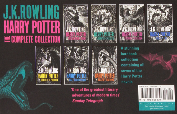 Бумажная книга «Harry Potter Adult Hardback Box Set», автор Джоан Роулинг - фото №1