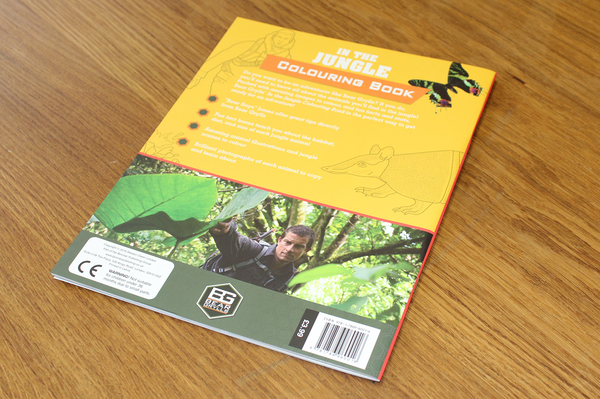Бумажная книга «Bear Grylls Colouring Books: In the Jungle», автор Беар Гриллс - фото №1
