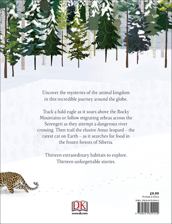 Паперова книга «Through the Animal Kingdom. Discover Amazing Animals and Their Remarkable Homes», автор Дерек Гарві - фото №1