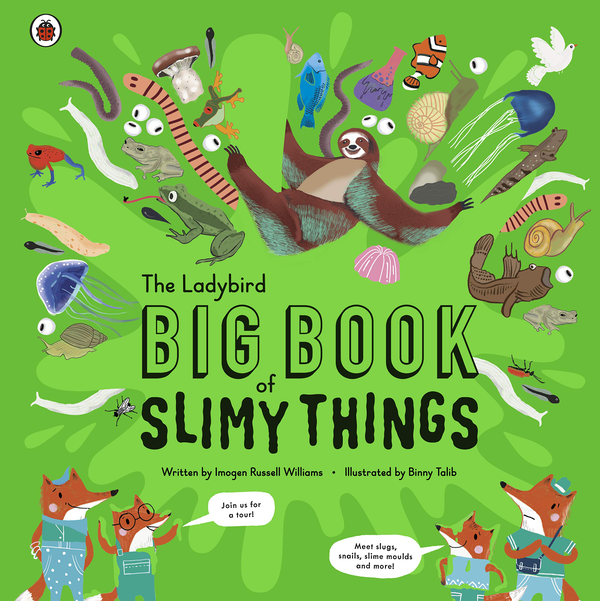 Паперова книга «The Ladybird Big Book of Slimy Things», автор Імоджен Рассел Вільямс - фото №1