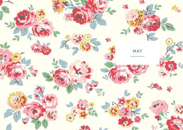 Бумажная книга «Cath Kidston Birds & Roses A6 2020 Diary» - фото №1