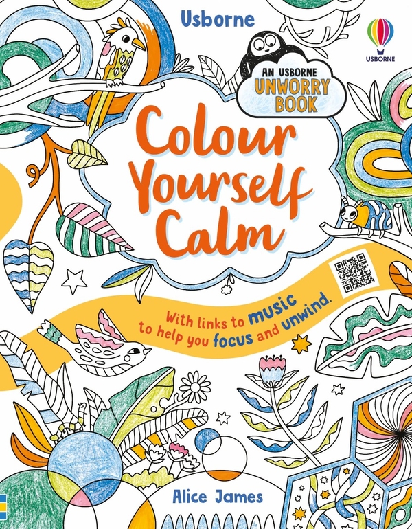 Бумажная книга «Colour Yourself Calm», автор Элис Джеймс - фото №1