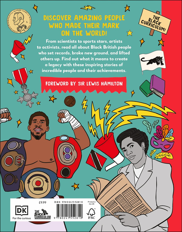 Бумажная книга «Legacies. Black British Pioneers», автор Лания Нарджи - фото №1