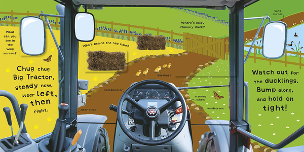 Паперова книга «Chug Chug Tractor» - фото №1