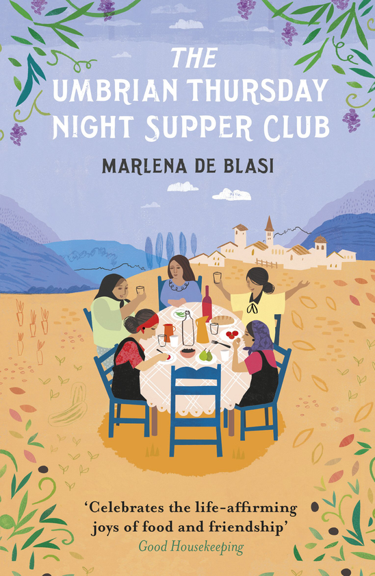 Бумажная книга «The Umbrian Thursday Night Supper Club», автор Марлена де Блази - фото №1