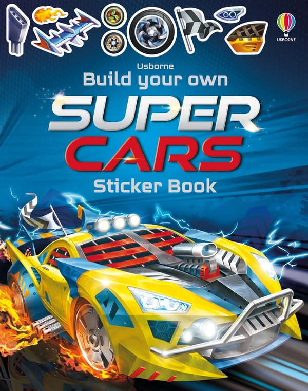 [object Object] «Build Your Own Supercars. Sticker Book», автор Саймон Тадхоуп - фото №1