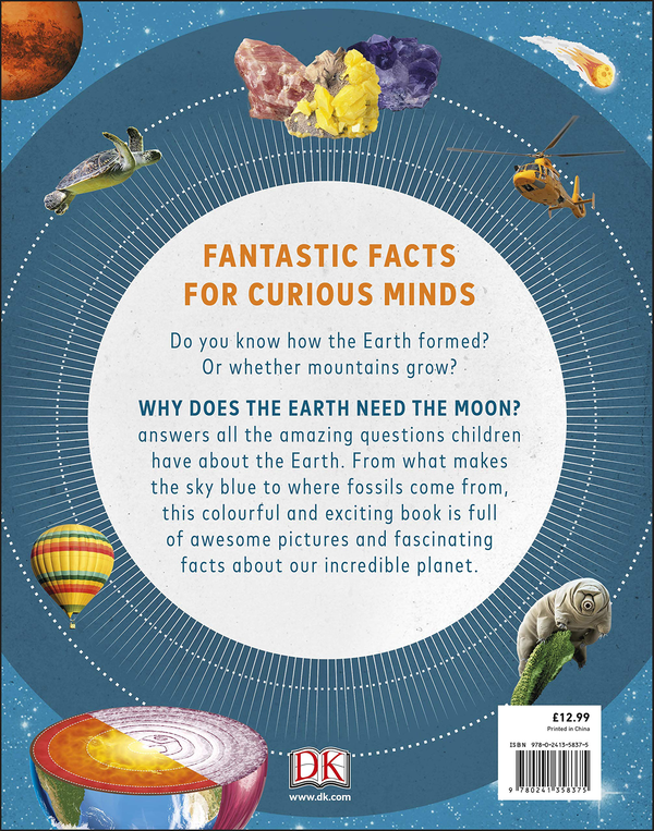 Паперова книга «Why Does the Earth Need the Moon?», автор Девін Денні - фото №1